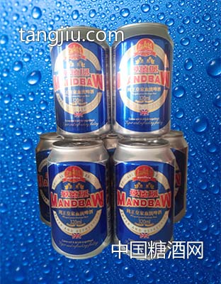 曼德堡啤酒罐裝藍320ml