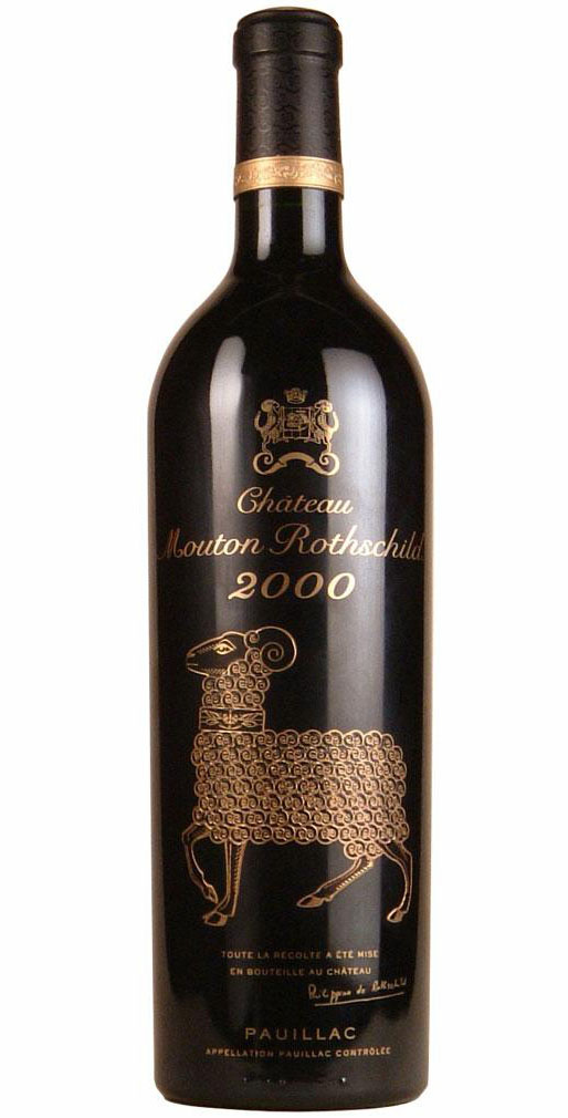 Chateau Mouton Rothschild木桐正牌(黃金酒標)（2000