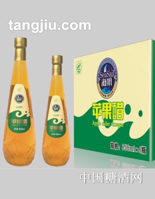 海帆蘋果醋飲料858ml