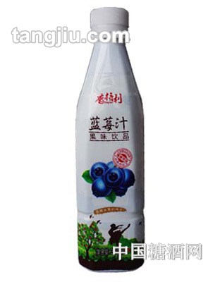 香格利藍莓汁350ml