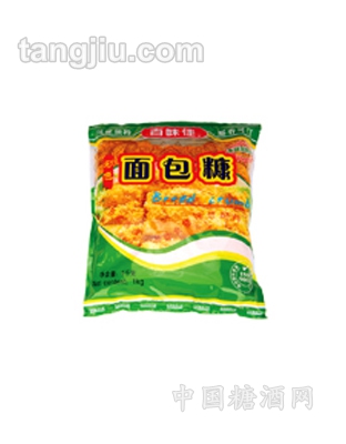 百味佳彩色面包糠1kg