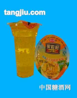 愛心牛果粒橙280ML