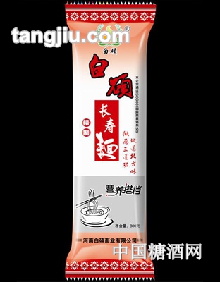 白碩精制長(zhǎng)壽面300g