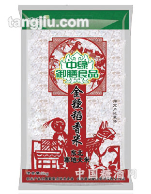 中綠御膳良品金粳稻香米5kg