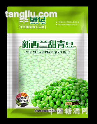 綠記新西蘭甜青豆1kg