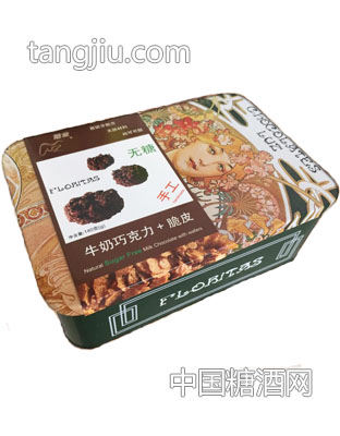 露茲無糖手工牛奶巧克力+脆皮禮盒