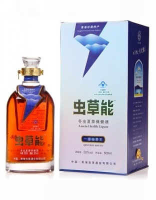 蟲(chóng)草酒 價(jià)格保健酒 冬蟲(chóng)夏草酒 500ml一根草