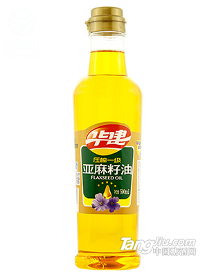 壓榨一級亞麻籽油500ml