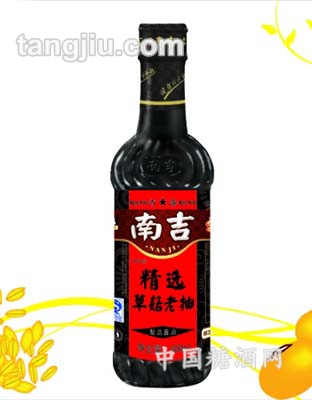 精選草菇老抽醬油500ML