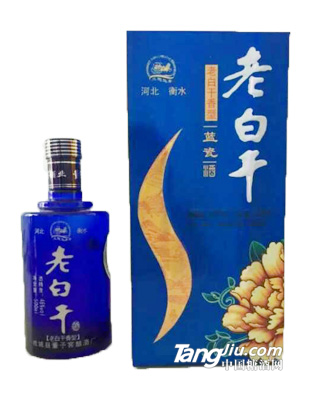 老白干藍瓷46度500ml