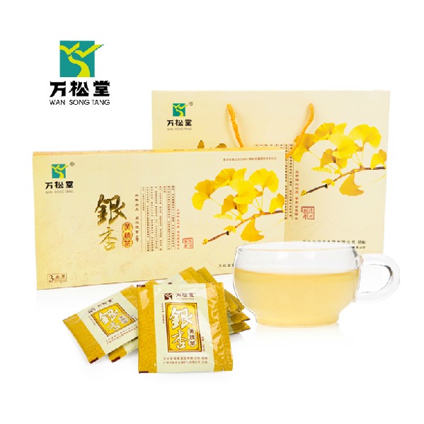 廣州萬松堂銀杏黃金茶 降三高保健養(yǎng)生袋泡茶 會(huì)銷產(chǎn)品