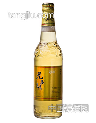 海態(tài)兄弟情啤酒瓶裝500ml