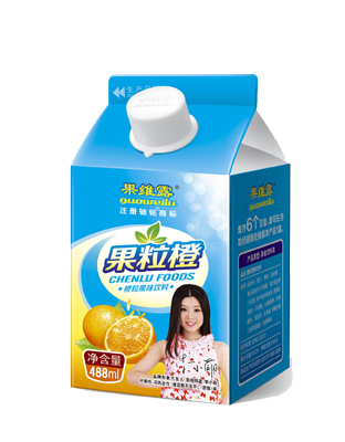 果維露果粒橙488ml