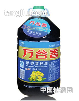 萬谷香菜籽油5L