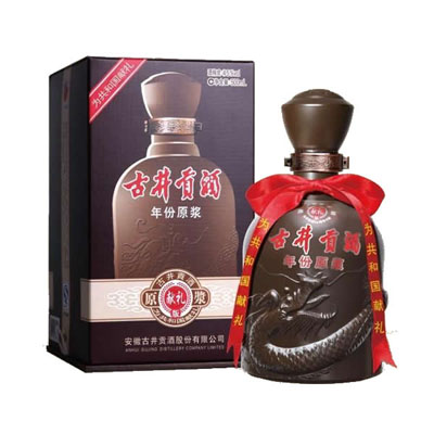 古井貢酒 年份原漿獻(xiàn)禮版 425ml40.6度濃香白酒