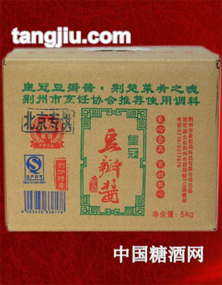 皇冠豆瓣醬珍品5kg裝