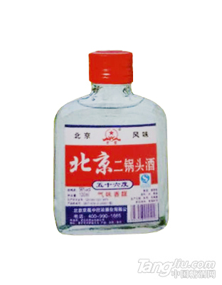 北京二鍋頭酒 100ml 56%vol（白瓶）