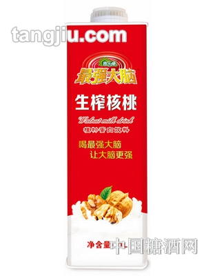 強(qiáng)大腦植物蛋白飲料生榨核桃1L