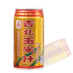 供應(yīng)綠色膳食果蔬汁—-吉禮玉米汁 果汁飲料