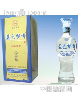 藍(lán)色夢(mèng)香酒五年陳480ml