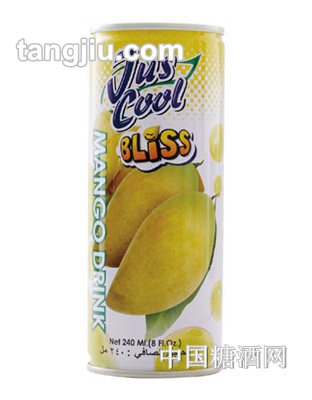 Jus cool天然芒果汁240ml