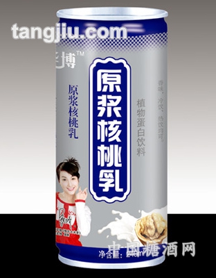 新品華博原漿核桃乳240ml