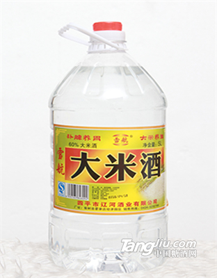 吉林桶酒大米酒桶裝白酒60度5L