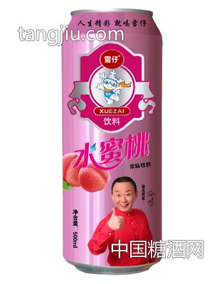 雪仔水蜜桃飲料500ml