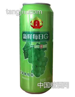 水晶葡萄味飲料500ml