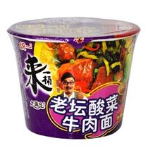 統(tǒng)一老壇酸菜牛肉面格多少錢一箱