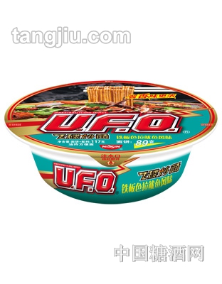 UFO飛碟炒面-鐵板色拉魷魚風味117g