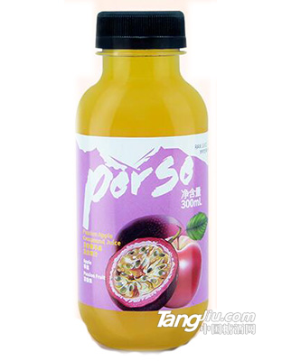 百香果蘋果復(fù)合果汁300ml