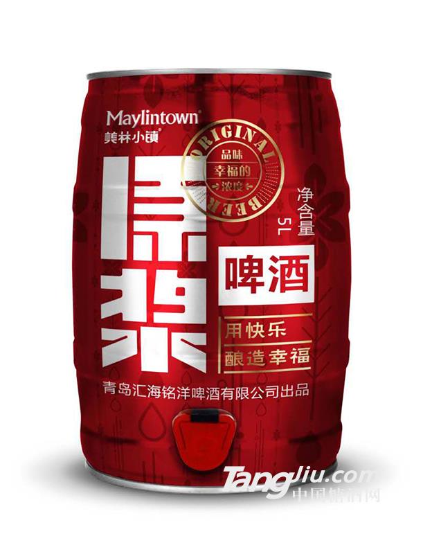 美林小鎮(zhèn)原漿啤酒5L