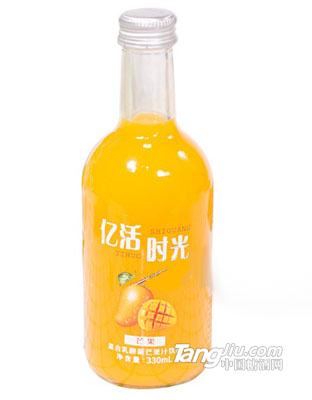 億活時光-芒果果汁飲料-330ML