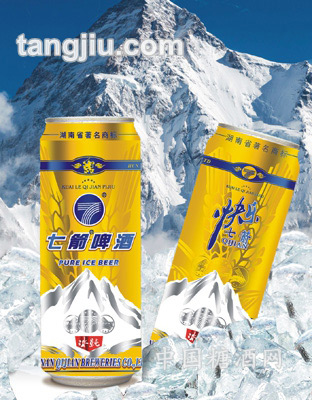 快樂(lè)七箭冰純啤酒易拉罐500ml