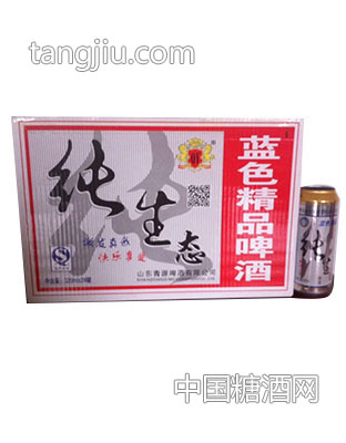 青源雪純生態(tài)藍(lán)色精品啤酒