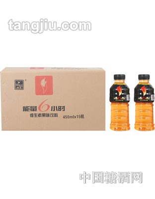 能量6小時(shí)維生素果味飲料450ml