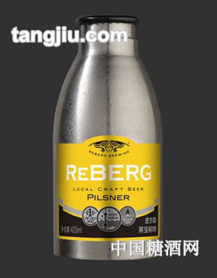 萊寶鮮啤酒精釀皮爾森黃啤420ml