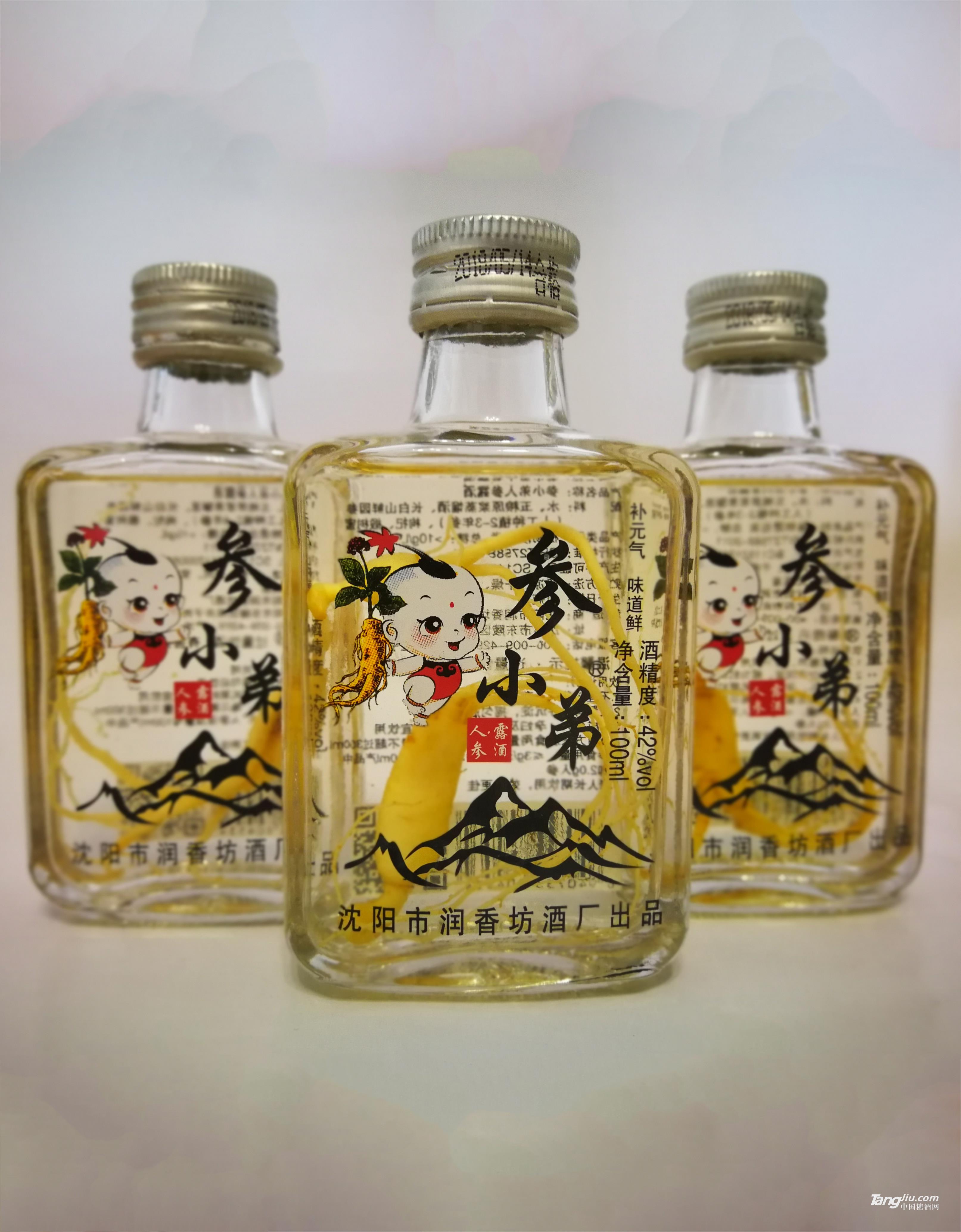 參小弟42度人參酒-100ml