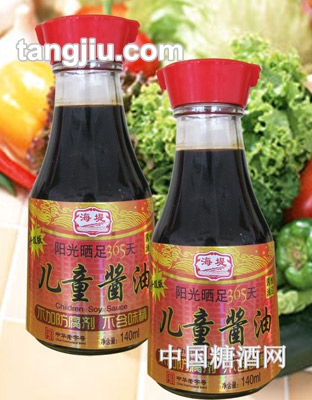 淘化兒童醬油140ml