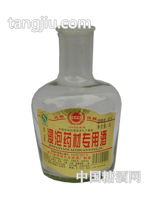 浸泡藥材酒(廣口瓶，60度，2L，廣口瓶)