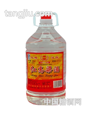 紅高粱(50度，5L，塑料桶)