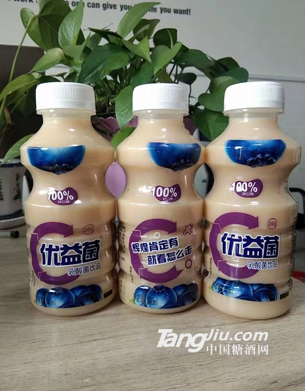 優(yōu)益菌乳酸菌飲品340ml藍莓味