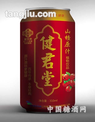 健君堂山楂原汁植物飲品310ml