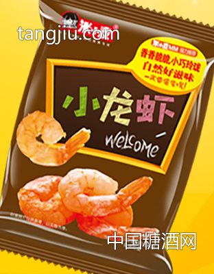 米小麥油炸型膨化食品香辣小龍蝦