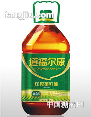 道福爾康壓榨菜籽油5L