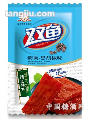 黑胡椒味雙魚牌燒烤肉288克