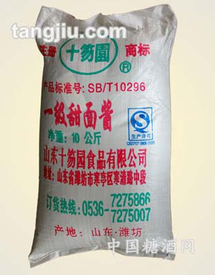 十笏園一級甜面醬10kg