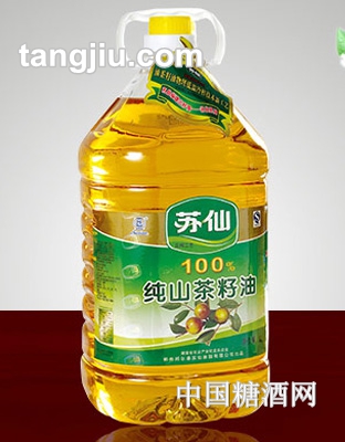 蘇仙5L純山茶籽油