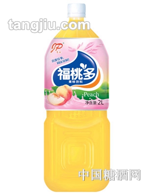 吉派福桃多果味飲料2L